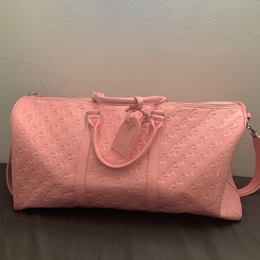 Pink Glamaholic duffel